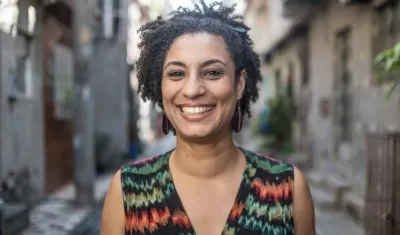 La concejala brasileña Marielle Franco.
