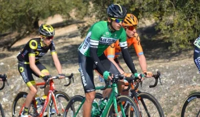 Nelson Soto, ciclista barranquillero. 