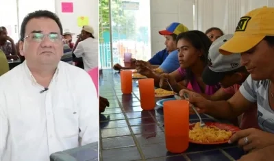 Sacerdote Álvaro Berdejo, párroco de la Iglesia Virgen María de la Regla en Soledad.