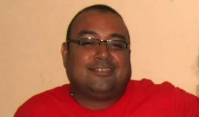 Fritz Guerrero, periodista deportivo. 