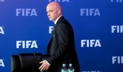 Gianni Infantino, presidente de la FIFA. 