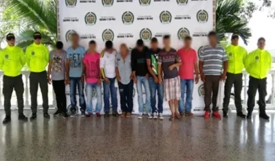 Esta es una de las bandas implicadas en los robos a la estatal petrolera Ecopetrol.