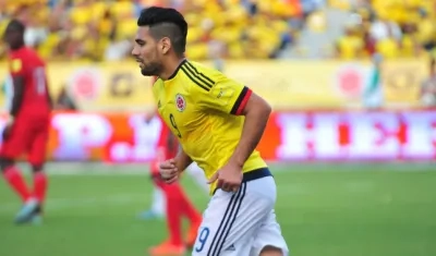 Falcao García, delantero goleador y capitán de la Selección Colombia. 