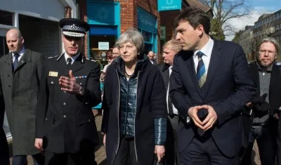 Theresa May, primera ministra del Reino Unido.