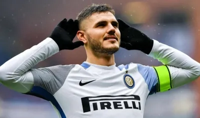 Mauro Icardi, delantero argentino. 