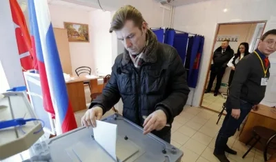 Jornada de elecciones en Rusia. 