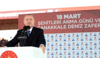 El presidente de Turquía, Recep Tayyip Erdogan.