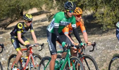 Nelson Soto, ciclista barranquillero. 