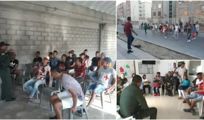 Distrito y Policía vienen llevando a cabo actividades con 44 jóvenes.