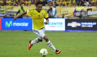 Carlos Bacca, delantero colombiano