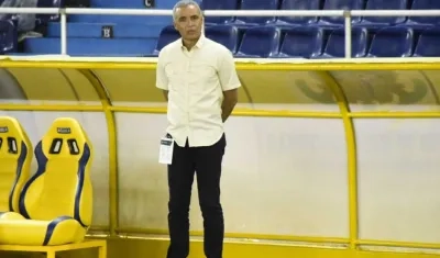 El técnico de Junior Alexis Mendoza