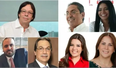 Estos son los 7 representantes después del escrutinio final, los mismos que resultaron del preconteo.