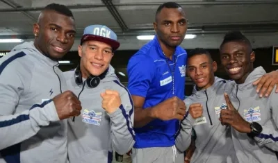 Integrantes de los Heroicos de Colombia. 