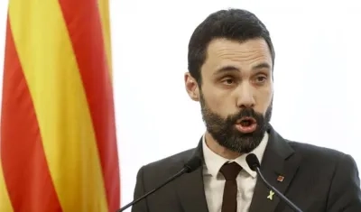 El presidente del Parlamento de Cataluña, Roger Torrent.