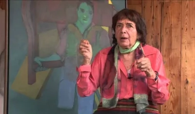 La artista plástica colombiana Beatriz González.