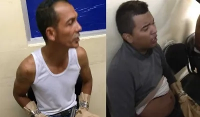 Los dos capturados por la muerte a los dos guardas del camión de valores.