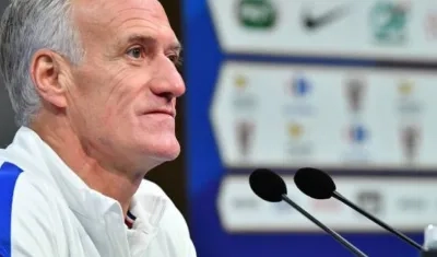 Didier Deschamps, técnico de Francia. 