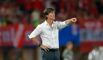 El seleccionador alemán, Joachim Löw.