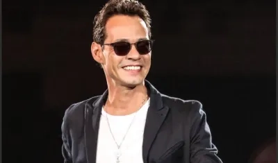 El cantante estadounidense Marc Anthony.