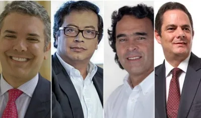 Iván Duque lidera la intención de voto para las presidenciales del próximo 27 de mayo.