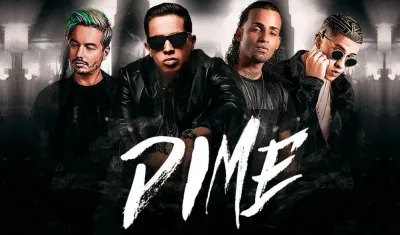Imagen de la canción 'Dime'.