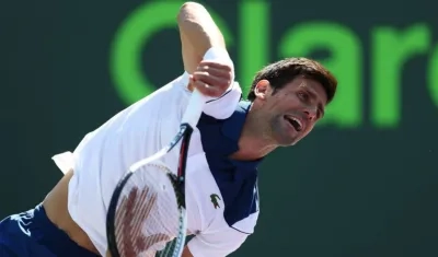 Novak Djokovic, tenista serbio. 