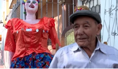 Jorge Altamiranda, creador de La Gigantona.