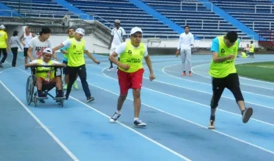 Atletas que compitieron en el Killa Sin Límites. 