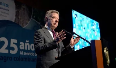 Juan Manuel Santos.