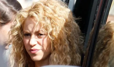 La cantante barranquillera Shakira.