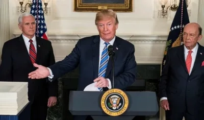 Donald Trump, presidente de Estados Unidos.