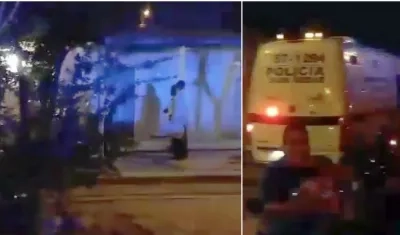 Lugar de los hechos en la urbanización Villa San Pablo, en el suroccidente de Barranquilla.