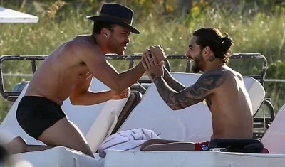 Los cantantes Prince Royce y Maluma.