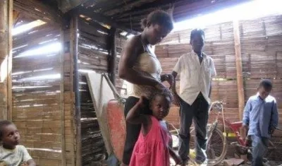 Desplazados en Roberto Payán, Nariño.