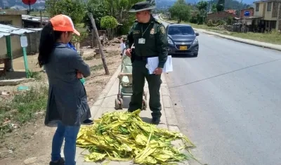 La Policía hizo controles en algunos lugares de Colombia.