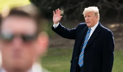 Donald Trump, presidente de los Estados Unidos.