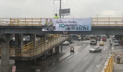 La campaña busca disminuir los accidentes en la Semana Santa.
