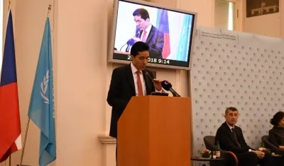 El director del Departamento Nacional de Planeación (DNP), Luis Fernando Mejía.