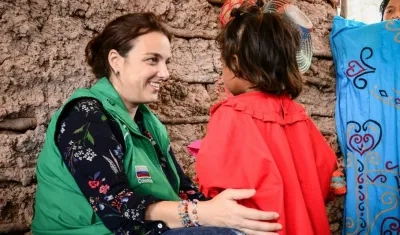 Karen Abudinen Abuchaibe, directora del Instituto Colombiano de Bienestar Familiar (ICBF).