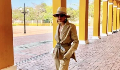 La diseñadora barranquillera Silvia Tcherassi.