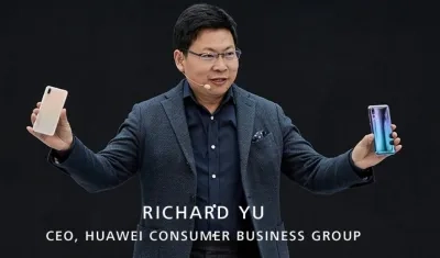 Richard Yu,  consejero delegado de Huawei.