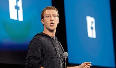 El fundador de Facebook, Mark Zuckerberg.