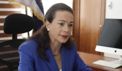 María Fernanda Espinosa, canciller de Ecuador.