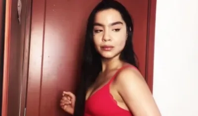 La cantante barranquillera Salomé Camargo.