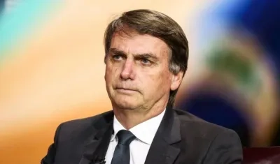 El líder de extrema derecha de Brasil y precandidato presidencial Jair Bolsonaro.