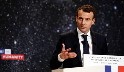 El presidente francés, Emmanuel Macron.