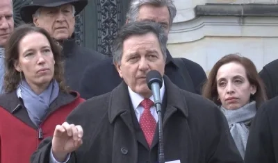 El ministro de Relaciones Exteriores de Chile, Roberto Ampuero.