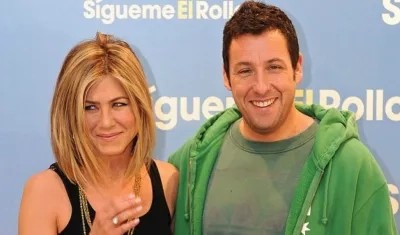 Jennifer Aniston y Adam Sandler, junto en otra producción.