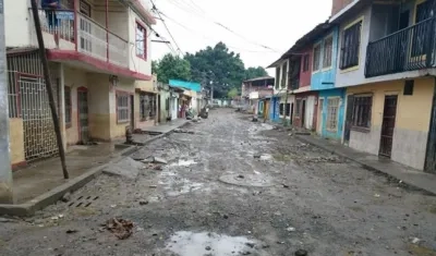 Foto de archivo sobre invierno en Cali el año anterior.
