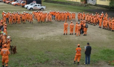 La Defensa Civil Colombiana desplegó toda su capacidad  para la emergencia de Mocoa que hoy cumple un año 